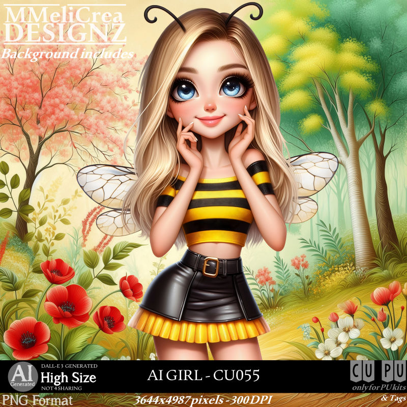 (image for) AI - GIRL CU055 (CU4PU/PNG)